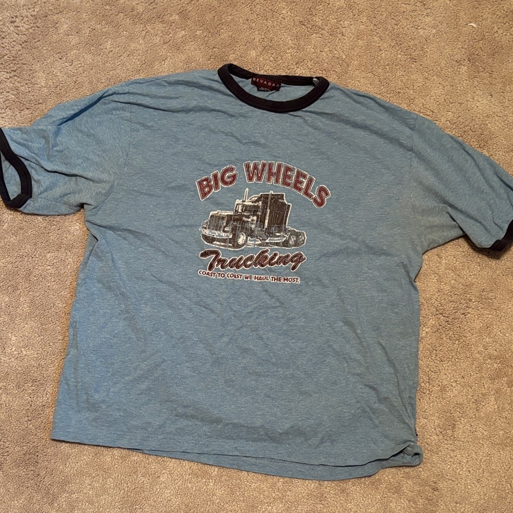 Men's Blue Graphic Tee